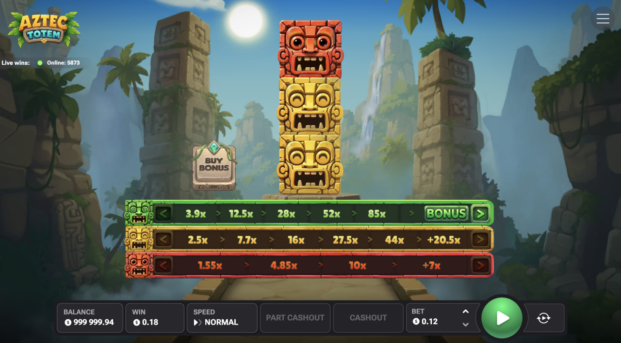 Aztec Totem recenze, demo, kasino hra – totem a tři řady multiplikátorů na počítači